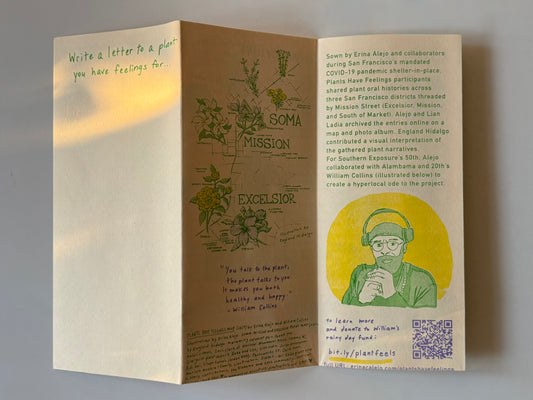 Plants Have Feelings Risograph Zine
