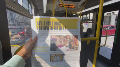 My Ancestors Followed Me Here Newspaper