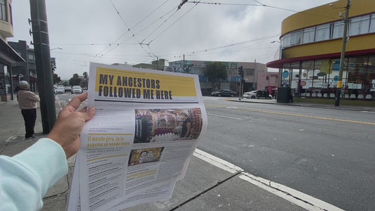 My Ancestors Followed Me Here Newspaper